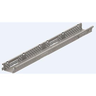 ACO SELF Highline rozsdamentes acél folyóka, fix 75mm magasságban