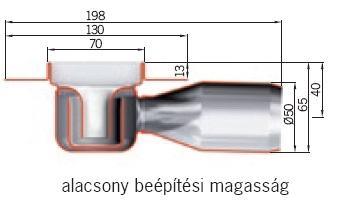 Aco COMFORT normál zuhanyfolyókatest szigetelő galléros - ACO COMFORT  zuhanyfolyókatest - ACO-shop | ACO akciók lelőhelye