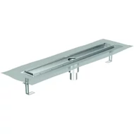 Aco EXCLUSIVE Plusz 700mm-es  alacsony  zuhanyfolyókatest vízszintes szigetelő gallérral