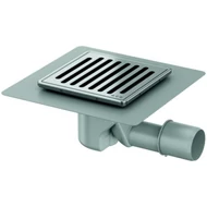ACO MG padlóösszefolyó DN 40/50 150 mm-es kerettel, vízszintes kivezetéssel 96 mm magas