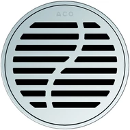 Aco EXCLUSIVE kerek hullám mintás padlóösszefolyó rács
