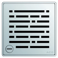Aco EXCLUSIVE szögletes mix mintás, rögzíthető rögzíthető padlóösszefolyó rács