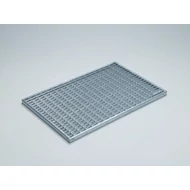 Aco Self Vario2 süllyesztett hálós rács V profillal, horganyzott acél, 60x40 cm háló méret ~ 9/31mm