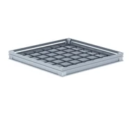 Aco TopTek UNIFACE alumínium beton kitöltésű burkolható aknafedlap 300x300x72.5mm